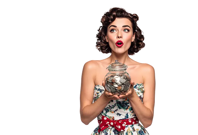 Retro Pin-Up stilində obraz – Pin-Up